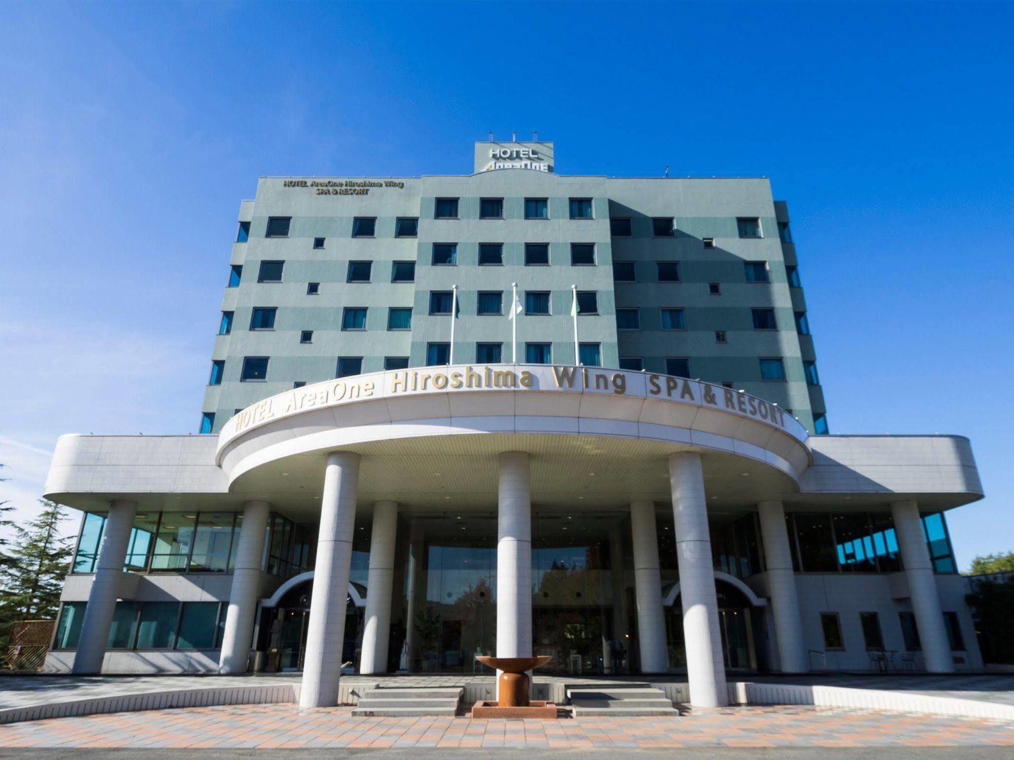 Hotel Areaone Hiroshima Wing Higashihiroshima Exterior foto