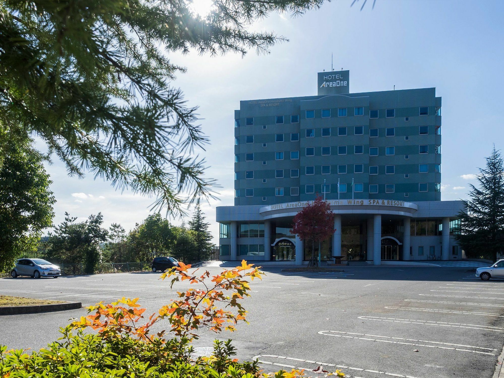 Hotel Areaone Hiroshima Wing Higashihiroshima Exterior foto